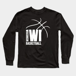 Wisconsin Basketball 02 Long Sleeve T-Shirt